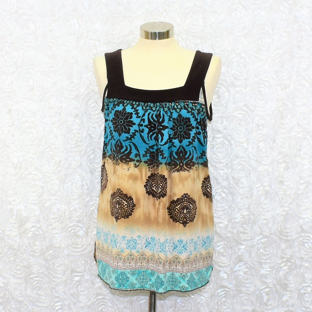Only 9 Sleeveless Print Top